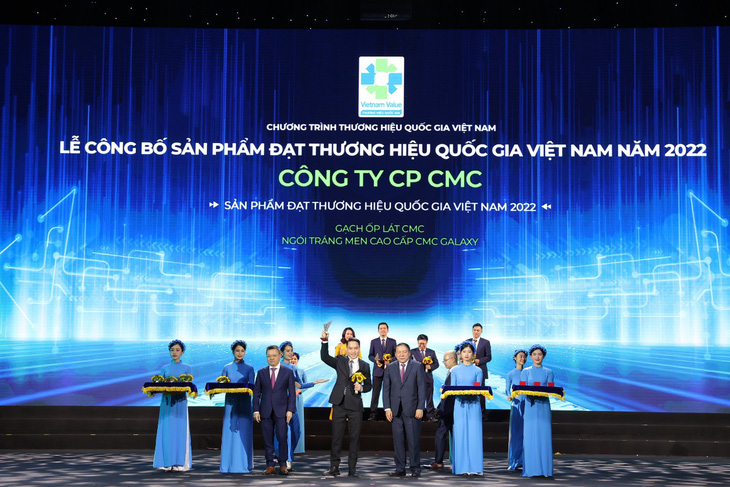 Công ty Cổ phần CMC vinh dự đón nhận danh hiệu Thương hiệu Quốc gia 2022 - Ảnh 1.