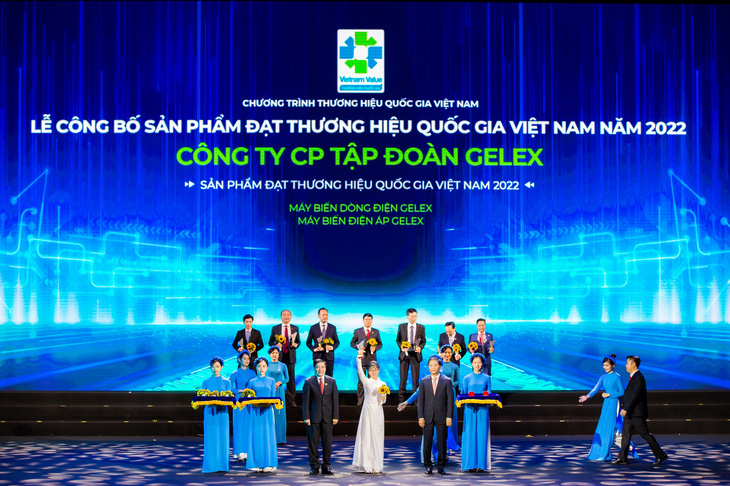 GELEX và đơn vị thành viên đạt giải thưởng Thương hiệu quốc gia năm 2022 - Ảnh 1.