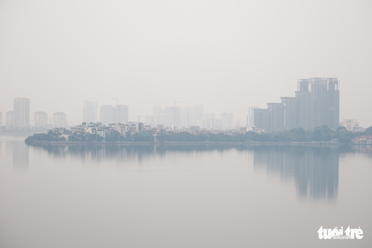 Nhiều tỉnh, thành Miền Bắc đang trải qua những ngày ô nhiễm không khí ở mức xấu - Ảnh 2.