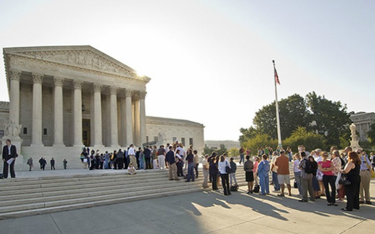 Tòa án Tối cao Mỹ mở cửa trở lại đón công chúng tham quan