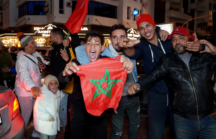 Morocco sục sôi trước trận tứ kết - Ảnh 1.