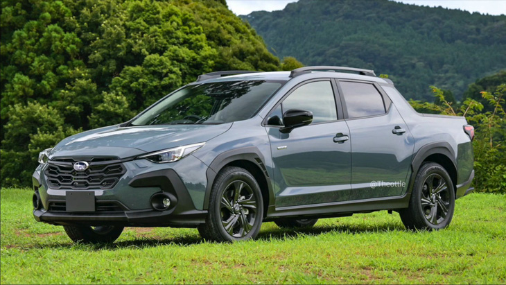 Sẽ ra sao nếu Subaru làm bán tải cùng phân khúc Ranger, Hilux? - Ảnh 1.