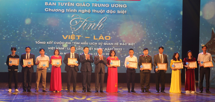 12 giải nhất thi Tìm hiểu lịch sử quan hệ đặc biệt Việt Nam - Lào, Lào - Việt Nam - Ảnh 2.