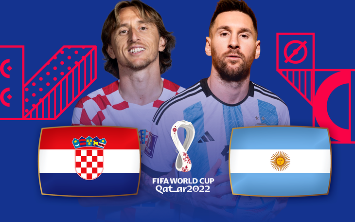 Tương quan sức mạnh của Croatia và Argentina ở bán kết World Cup 2022