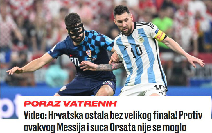 Báo chí Croatia: Chúng ta không thể cản nổi Messi và trọng tài - Ảnh 1.