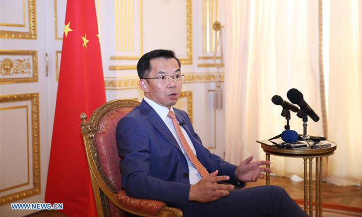 Đại sứ Trung Quốc thừa nhận có biểu tình liên quan dịch COVID-19 - Ảnh 1.