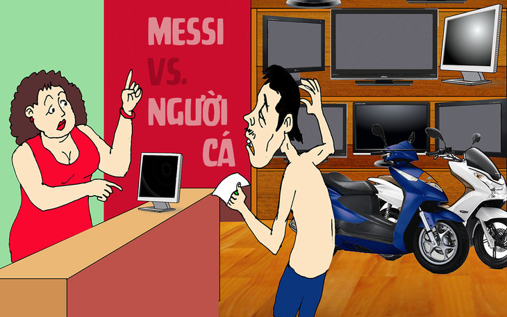 So sánh Messi và 