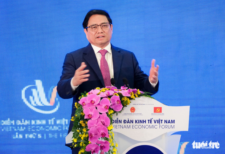 Thủ tướng tại Diễn đàn Kinh tế Việt Nam lần 5: Kinh tế vĩ mô cơ bản ổn định - Ảnh 1.