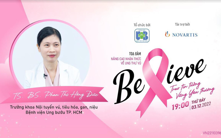 Nguy cơ ung thư vú với người trẻ Việt tăng