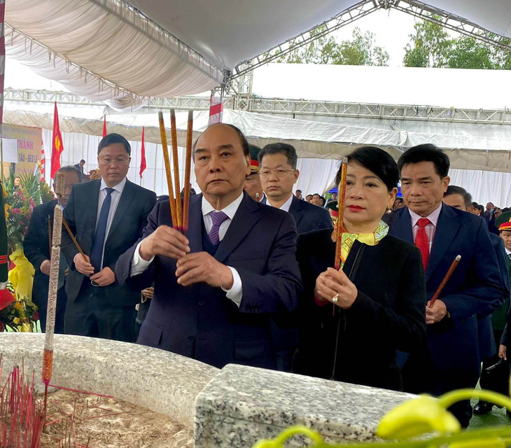Chủ tịch nước Nguyễn Xuân Phúc dự khánh thành Khu tưởng niệm Hòn Tàu - Đèo Le - Ảnh 2.