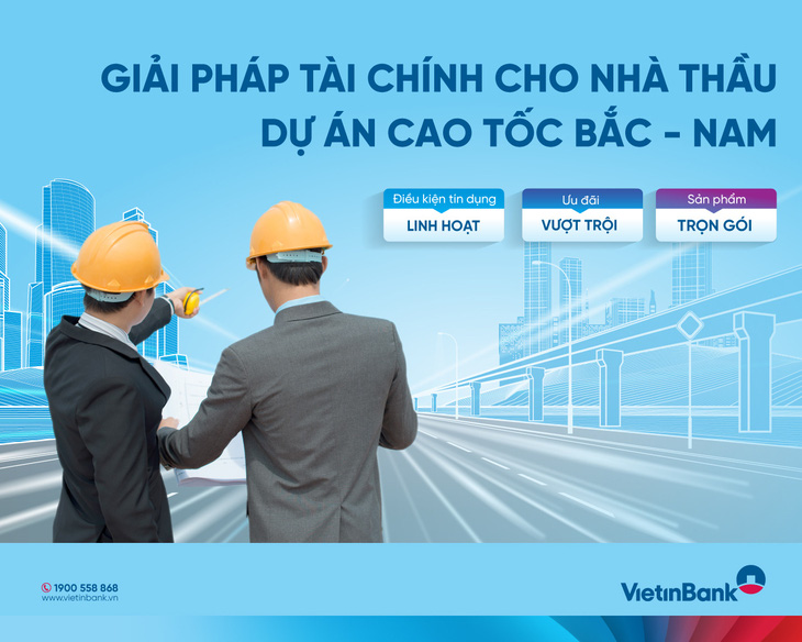 VietinBank ‘tiếp sức’ cho nhà thầu dự án cao tốc Bắc - Nam - Ảnh 1.