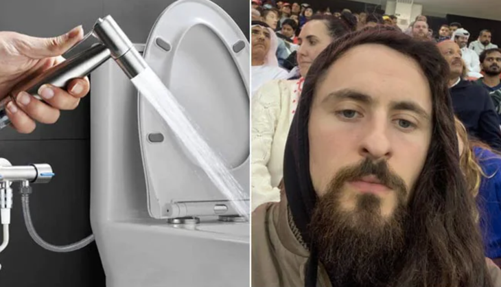 YouTuber hóa điên vì phát hiện chấn động: Toilet ở Qatar có vòi xịt! - Ảnh 1.