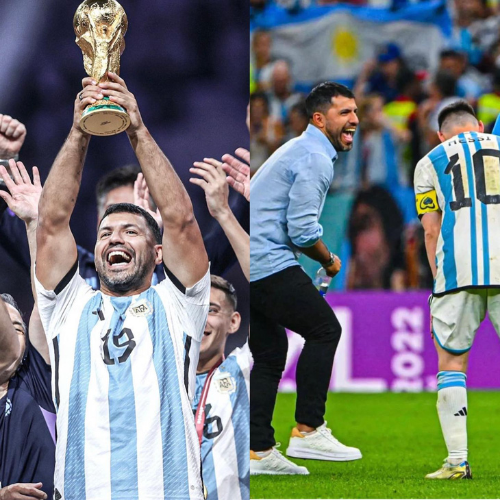 Loạt ảnh chứng minh streamer Kun Aguero là bậc thầy ăn ké tuyển Argentina! - Ảnh 3.