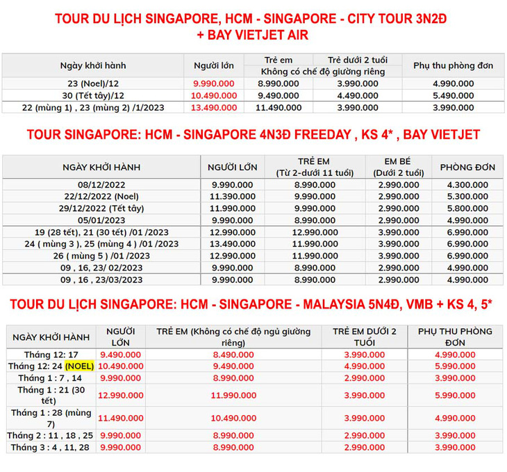 Chùm tour Tết 2023 đi Singapore - Malaysia giá cực ưu đãi - Ảnh 5.