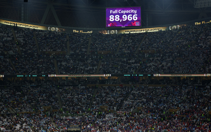 Hơn 3,4 triệu người đến sân theo dõi World Cup 2022 - Ảnh 1.