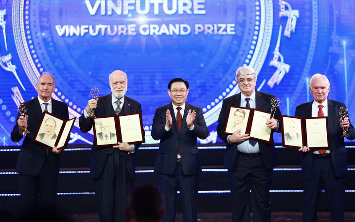 Các "huyền thoại Internet" thắng giải thưởng 3 triệu USD của VinFuture 2022