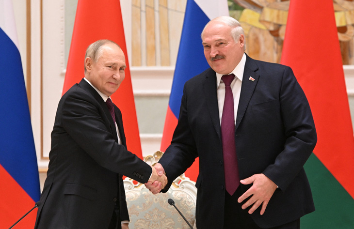 Nga và Belarus xích lại gần nhau, Ukraine lo ngại - Ảnh 1.