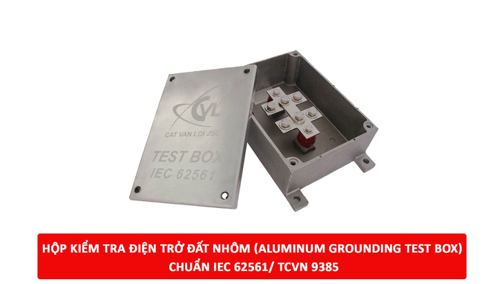 Hộp kiểm tra tiếp địa chống sét Cát Vạn Lợi chuẩn IEC 62561 - Ảnh 4.