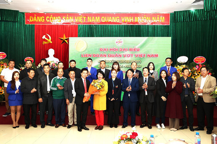 Ông Nguyễn Quốc Kỳ tái đắc cử chủ tịch Liên đoàn Quần vợt Việt Nam - Ảnh 1.