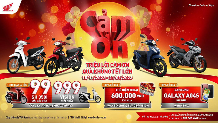 ‘Honda Việt Nam mang chất lượng và niềm vui cho từng khách hàng’ - Ảnh 1.