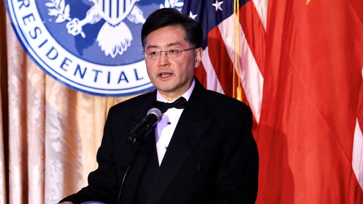 Đại sứ Trung Quốc tại Mỹ Tần Cương được bổ nhiệm làm Bộ trưởng Ngoại giao Trung Quốc - Ảnh 1.