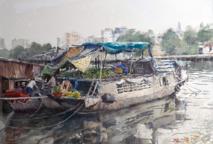 Lưu giữ vẻ đẹp các di sản của Sài Gòn qua góc nhìn ký họa đô thị - Ảnh 7.
