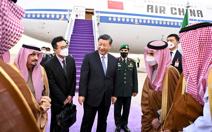 Ông Tập đến Saudi Arabia thúc đẩy 