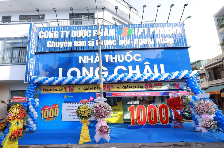 Hành trình 1.000 nhà thuốc FPT Long Châu - Ảnh 1.