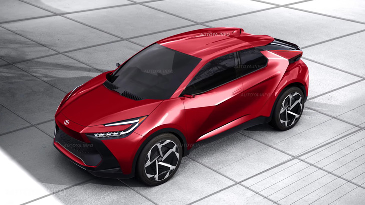 Xem trước thiết kế Toyota C-HR 2023 - Đàn em Corolla Cross từng có giá tiền tỉ ở Việt Nam - Ảnh 1.