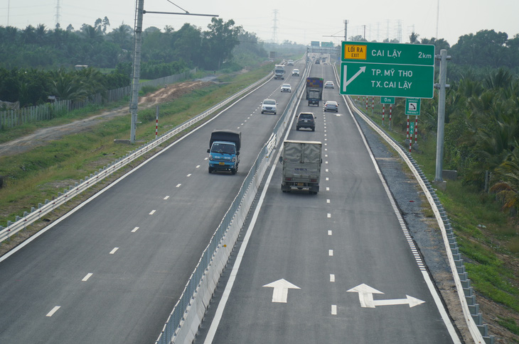 Đóng cửa cao tốc Trung Lương - Mỹ Thuận từ 0h ngày 11-2 - Ảnh 1.