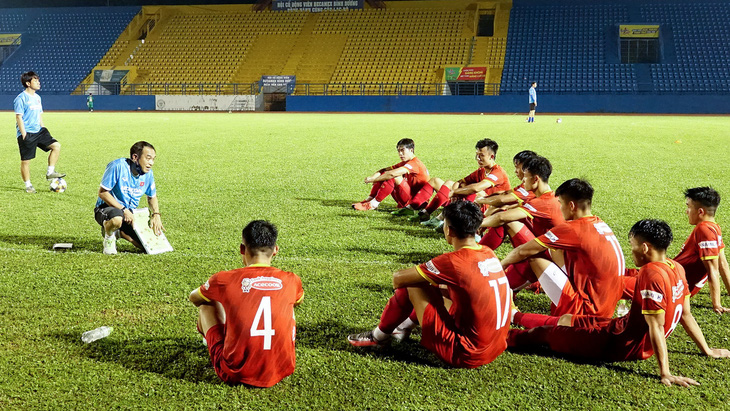 Tuyển U23 Việt Nam nỗ lực hoàn thiện lối chơi - Ảnh 1.