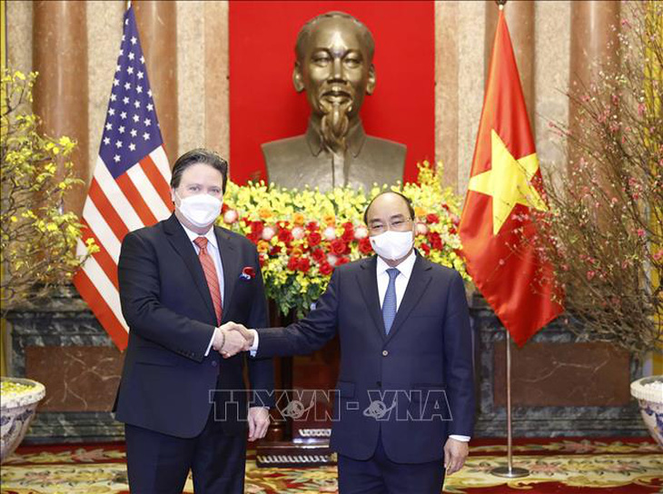 Tân đại sứ Mỹ tại Việt Nam trình quốc thư, bắt đầu nhiệm kỳ - Ảnh 1.