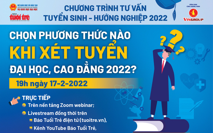 Tư vấn tuyển sinh 2022: Chọn phương thức nào khi xét tuyển đại học, cao đẳng?