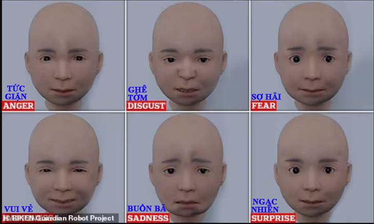 Nikola - Robot nhí có thể bắt chước 6 biểu cảm giống hệt người thật - Ảnh 1.