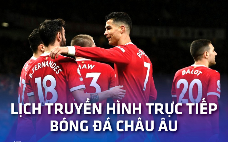 Lịch trực tiếp bóng đá châu Âu 20-2: Man United, Barca, Bayern thi đấu