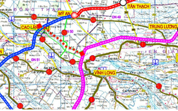 Cần hơn 6.000 tỉ đồng làm cao tốc Cao Lãnh - An Hữu, khai thác năm 2026