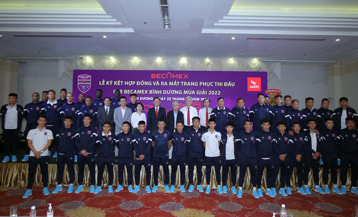 CLB B.Bình Dương đặt chỉ tiêu top 3 V-League 2022 - Ảnh 2.