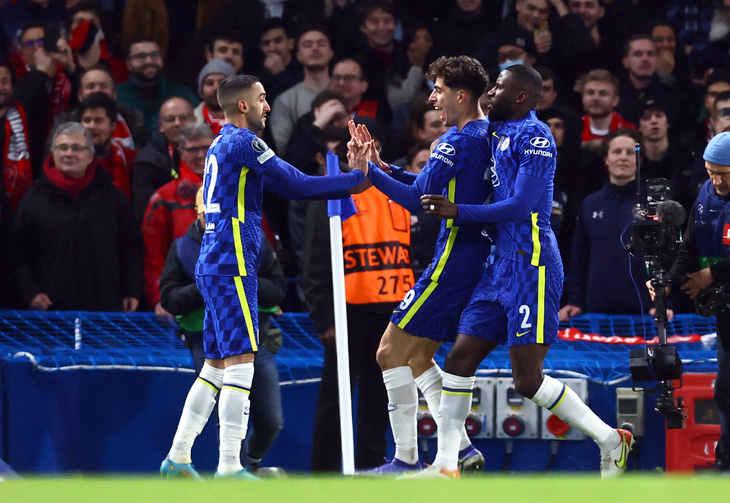 Thắng dễ Lille, Chelsea đặt một chân vào tứ kết Champions League - Ảnh 1.