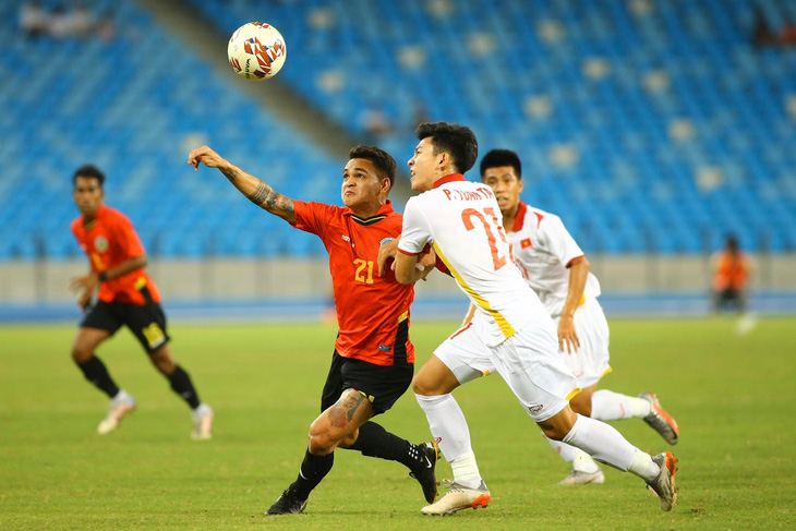 U23 Việt Nam đánh bại Timor-Leste trong trận đấu mà thủ môn phải vào sân đá tiền đạo - Ảnh 2.