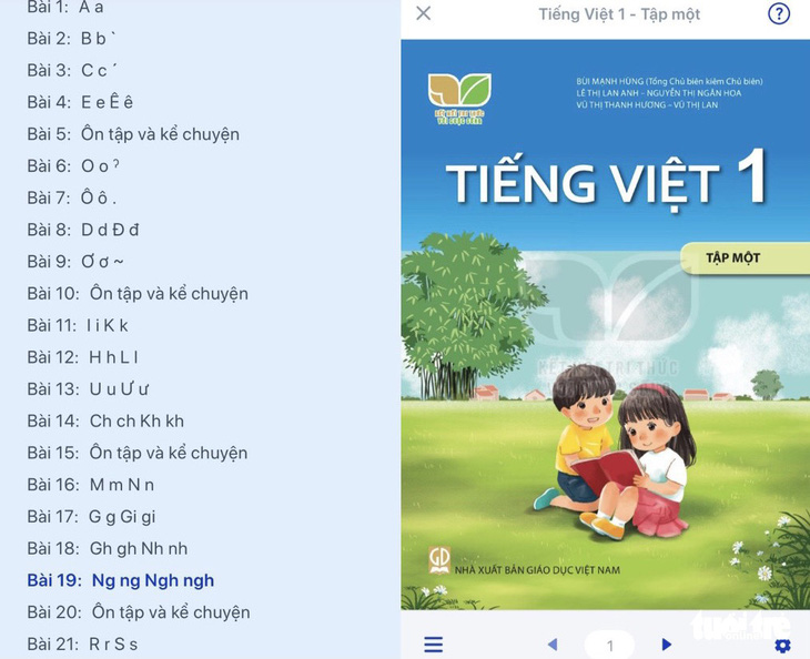 Lạ lùng sách Tiếng Việt 1 không dạy chữ P, hiệu trưởng viết tâm thư cho bộ trưởng - Ảnh 1.