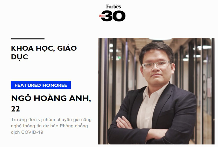 Chính thức rút tên Ngô Hoàng Anh khỏi danh sách Under 30 sau cáo buộc quấy rối tình dục - Ảnh 1.