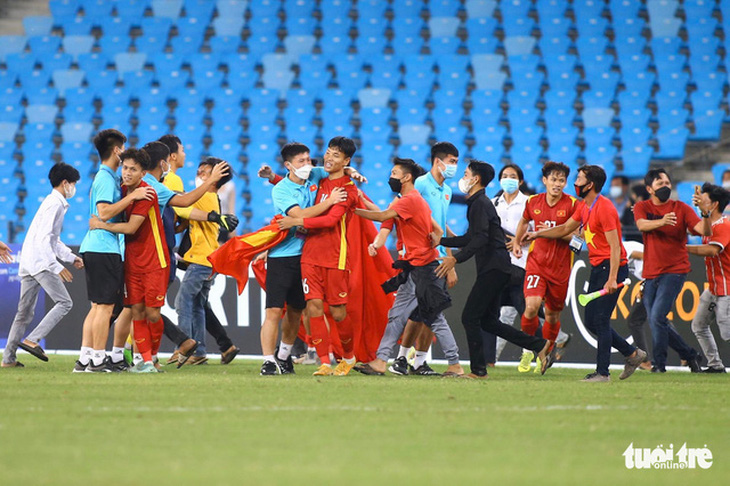 Đội tuyển U23 Việt Nam dự kiến về đến TP.HCM vào 18h45 hôm nay 27-2 - Ảnh 1.