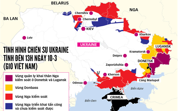 Nhen nhóm lối ra cho xung đột Nga - Ukraine