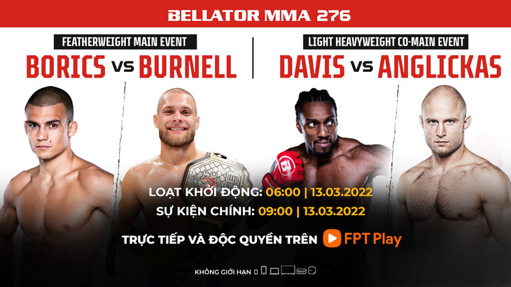 Bellator MMA 276: Adam Borics so tài Mads Burnell - Ảnh 1.