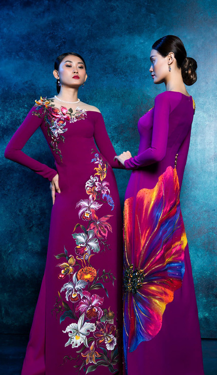 Đinh Văn Thơ thực hiện show thời trang áo dài Gõ cửa 90 nhân Ngày quốc tế hạnh phúc - Ảnh 3.