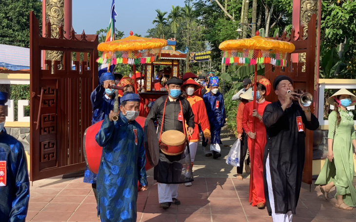 Lễ hội Bà Thu Bồn ở huyện Duy Xuyên là Di sản văn hóa phi vật thể quốc gia 