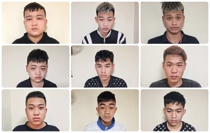 Đuổi chém nhau trên đường phố Hải Phòng, 9 thanh niên bị tạm giữ - Ảnh 2.