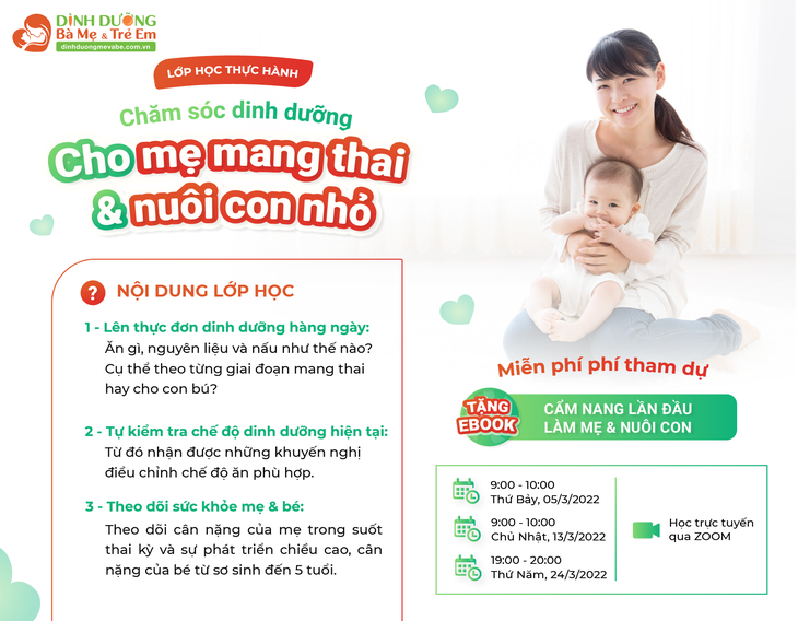 Chương trình Dinh dưỡng cho mẹ và bé dưới 5 tuổi - Ảnh 4.