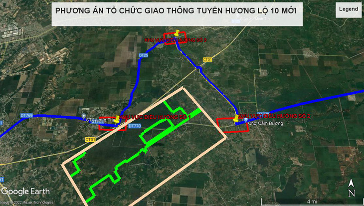 Sáng nay hạn chế xe đi lại ở khu vực thi công sân bay Long Thành - Ảnh 2.