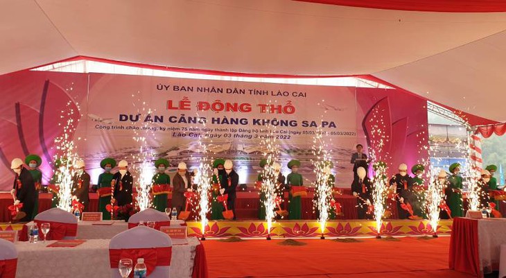 Động thổ dự án sân bay Sa Pa - Ảnh 1.